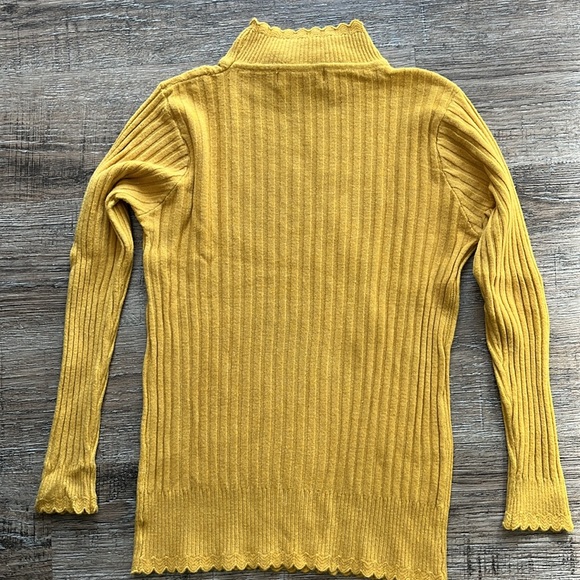 JON & ANNA CONTEMPORARY MOCK NECK SWEATER - Picture 4 of 6